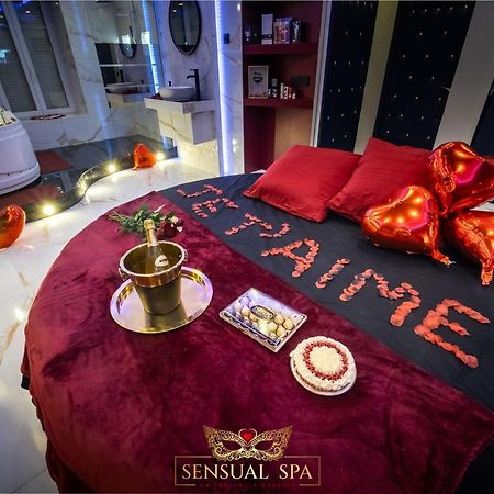 Sensual Spa- Love Room Jacuzzi Hammam Terrasse Nancy Exterior foto