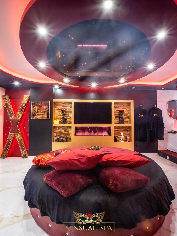 Sensual Spa- Love Room Jacuzzi Hammam Terrasse Nancy Exterior foto
