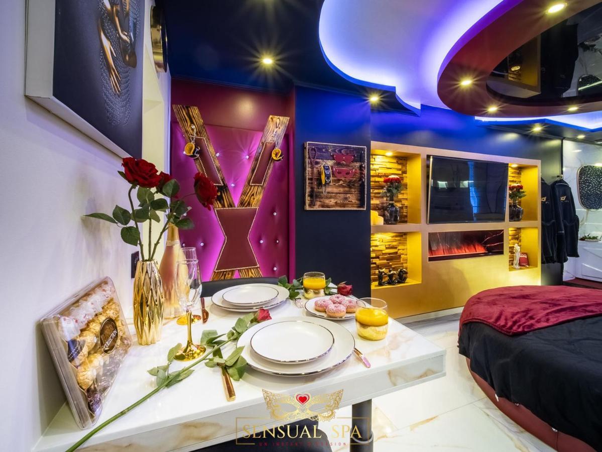 Sensual Spa- Love Room Jacuzzi Hammam Terrasse Nancy Exterior foto
